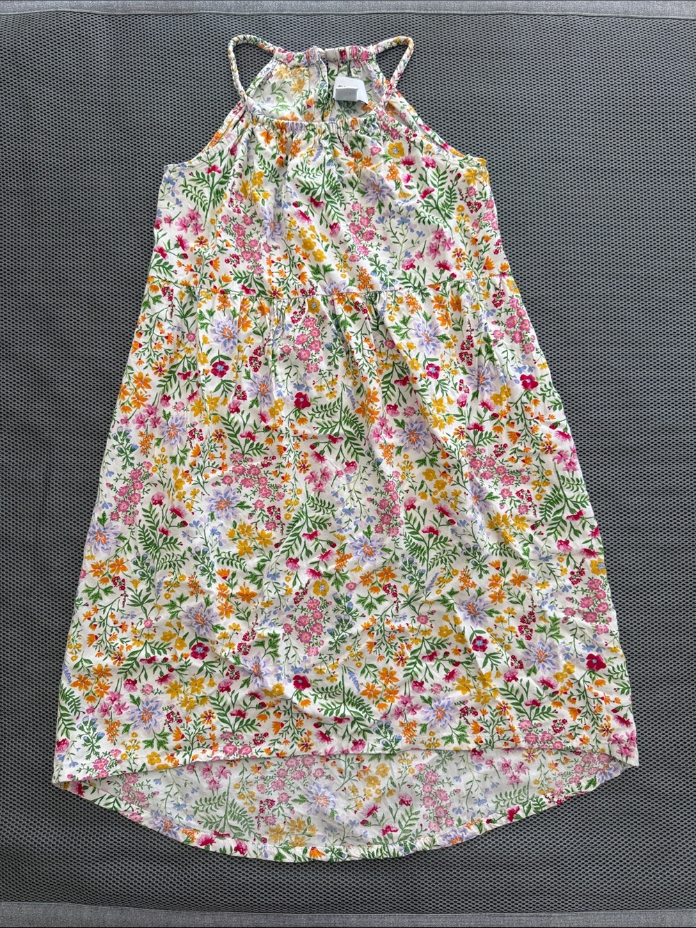 Floral Sundress with Multicolor Flowers